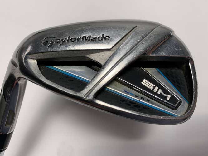 TaylorMade SIM MAX Approach Wedge AW KBS Max Regular Steel Mens LH