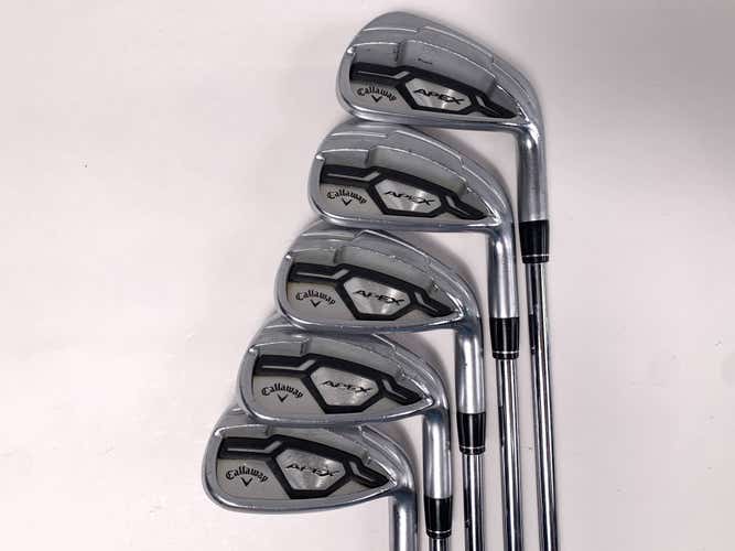 Callaway Apex CF 16 Iron Set 6-PW Project X LZ 5.5 105g Regular Steel Mens RH