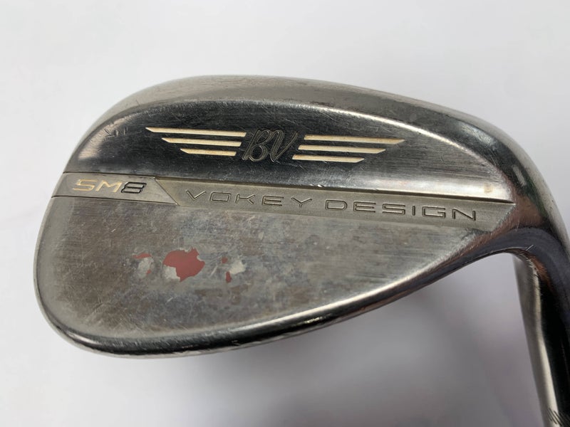 Titleist Vokey SM8 Tour Chrome Wedge 60* 10 SteelFiber i110 CW Stiff Graphite RH