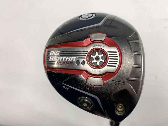 Callaway Big Bertha Alpha 815 Driver 10.5* Rogue 110 MSi 3.1 60g Extra Stiff RH