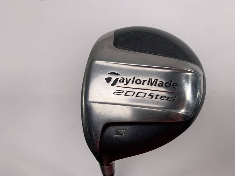 TaylorMade 200 Steel 3 Fairway Wood 15* Lite 80g Regular Graphite Mens LH