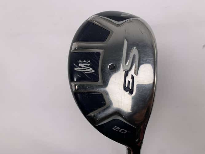 Cobra S3 3 Hybrid 20* Aldila NV-3 60g Senior Graphite Mens RH Oversize Grip