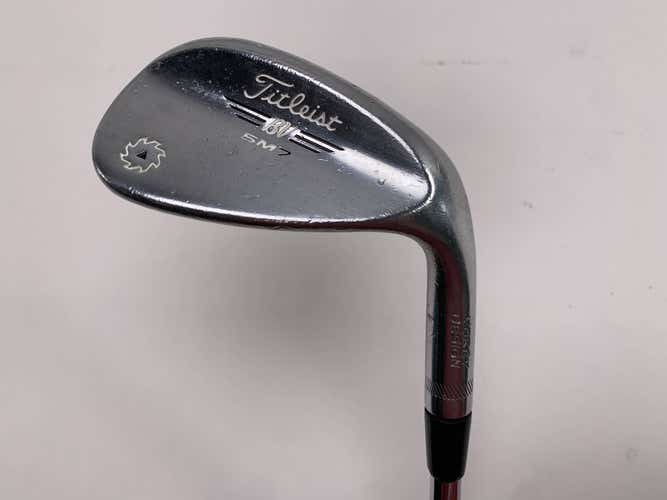 Titleist Vokey SM7 Tour Chrome Sand Wedge SW 56* 10 S-Grind Wedge Steel Mens RH