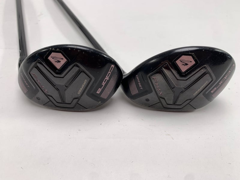 Cobra F-MAX Airspeed Offset Womens 5 & 6 Hybrid Set 26* 29* AirSpeed Ladies RH