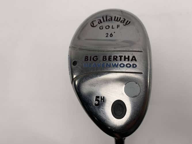 Callaway Big Bertha Heavenwood 5 Hybrid 26* Big Bertha Gems 55g Ladies RH