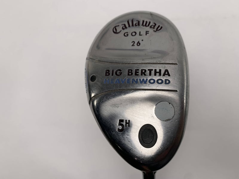 Callaway Big Bertha Heavenwood 5 Hybrid 26* Big Bertha Gems 55g Ladies RH