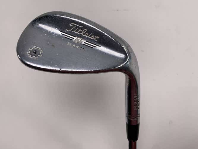Titleist Vokey SM7 Tour Chrome Sand Wedge SW 56* 10 Bounce Wedge Steel Mens RH