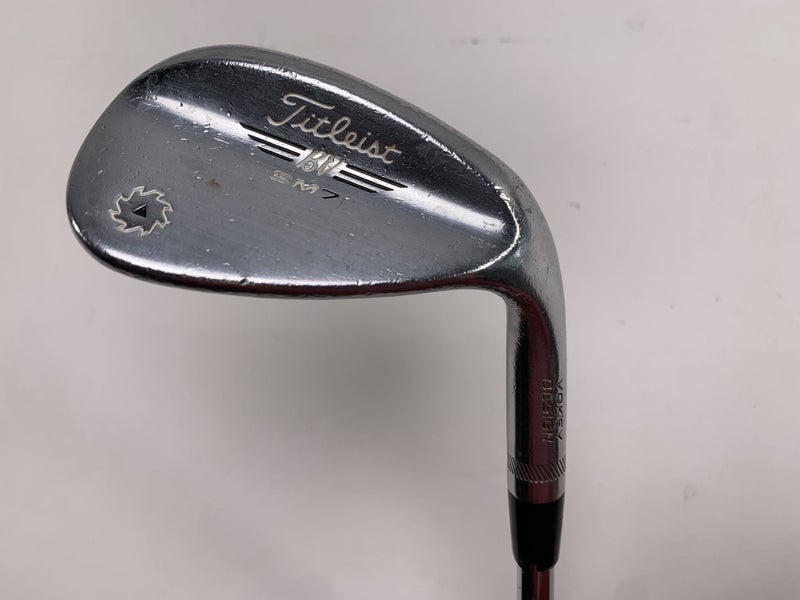 Titleist Vokey SM7 Tour Chrome Sand Wedge SW 56* 10 Bounce Wedge Steel Mens RH