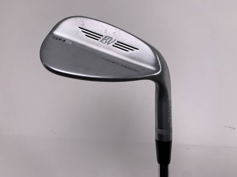 Titleist Vokey SM9 Tour Chrome Gap Wedge GW 52* 8 Bounce F-Grind Wedge Mens RH