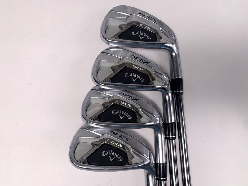 Callaway Apex DCB 21 Iron Set 6-9 RCH 65 Regular Graphite Mens RH Midsize Grips