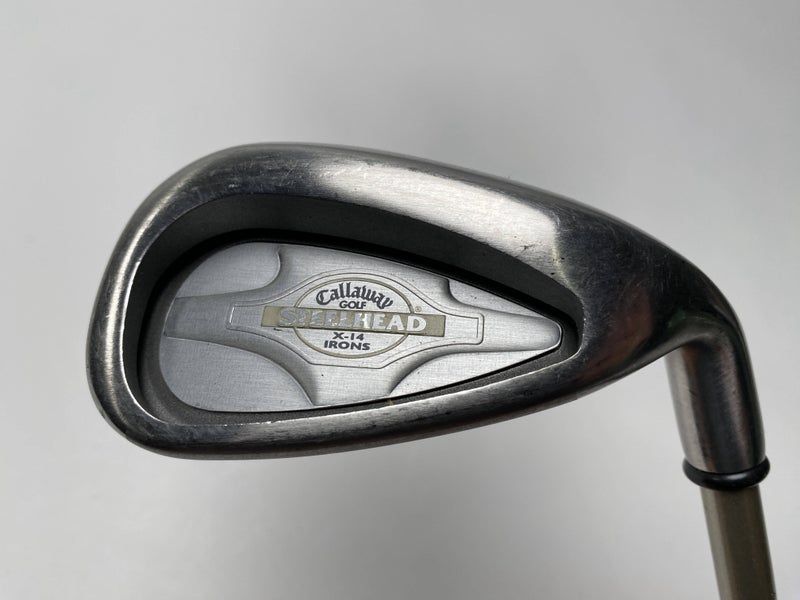 Callaway X-14 Single 9 Iron Steelhead X-14 Gems Ladies Graphite Womens RH