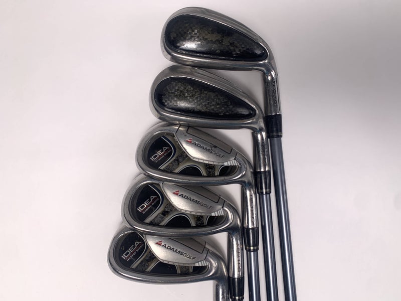 Adams Idea Hybrid Irons Iron Set 6-PW Aldila Idea Tech OS 55g Senior RH