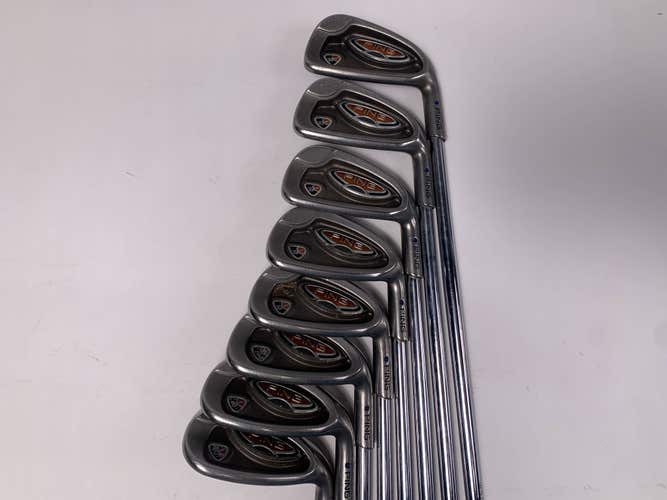 Ping i10 Iron Set 5-PW+SW+LW Blue Dot 1* Up AWT Stiff Steel Mens RH