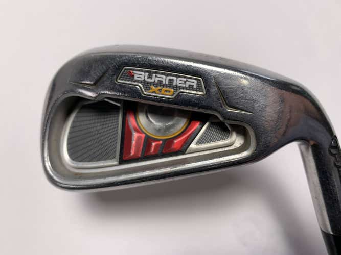 TaylorMade Burner XD Single 6 Iron REAX SuperFast Regular Graphite Mens RH