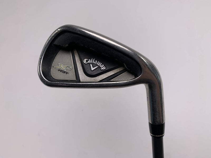 Callaway X2 Hot Single 5 Iron X2 Hot 60g Regular Graphite Mens RH Oversize Grip