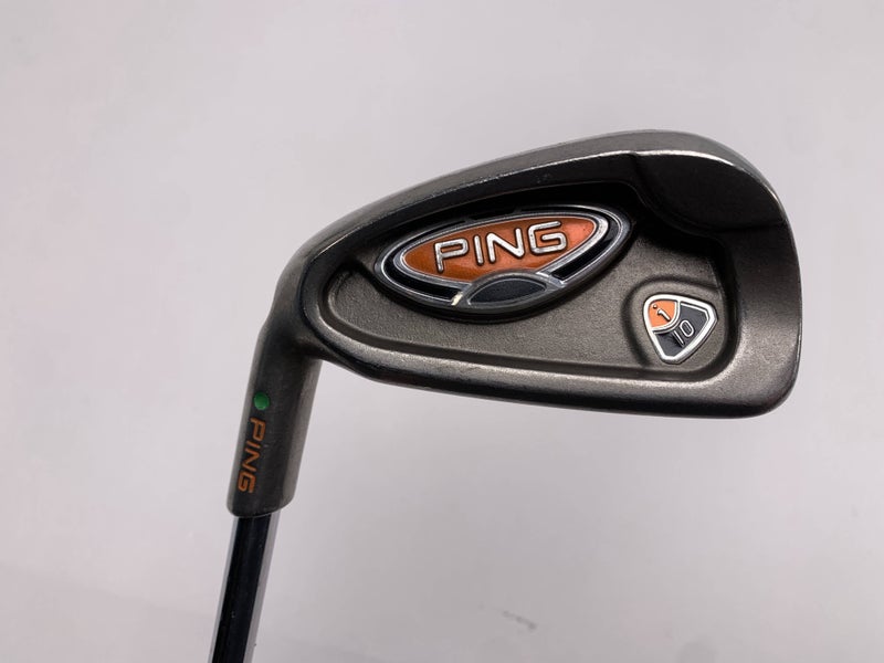 Ping G10 Single 4 Iron Green Dot 2* Up KBS Tour Regular Steel Mens LH