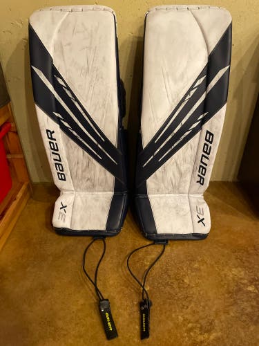 Used 30" Bauer Vapor 3X Goalie Leg Pads