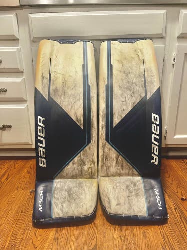 35" Bauer Supreme Mach Goalie Leg Pads (Used)