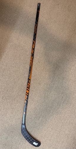 USED ONLY ONCE - Intermediate Bauer PULSE Right Handed Hockey Stick 65 Flex P92 Orange (New-ish)