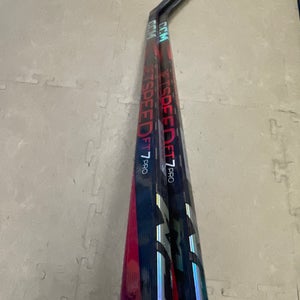 Intermediate CCM Jetspeed FT7 Pro Left Hand Hockey Stick P88 (New) - 2 pack bundle