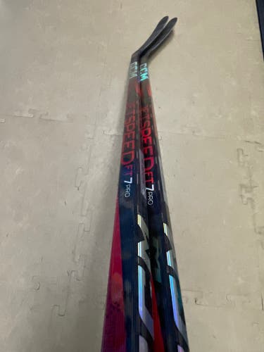 Intermediate CCM Jetspeed FT7 Pro Left Hand Hockey Stick P88 (New) - 2 pack bundle