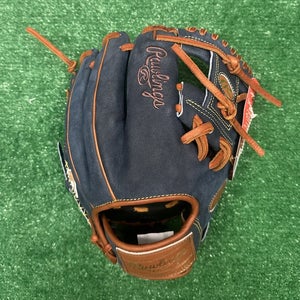 Rawlings Heart of the Hide Denim 11.5" Infield Baseball Glove - Blue Jeans