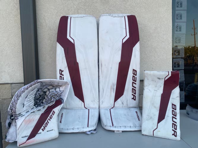 Bauer Supreme Shadow Pro Stock Goalie Pads THORNTON 71703