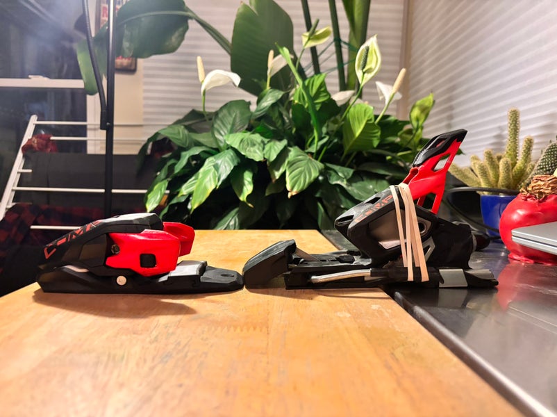 Racing Ski Bindings 85 mm Brake Width Max Din 16 (Used)