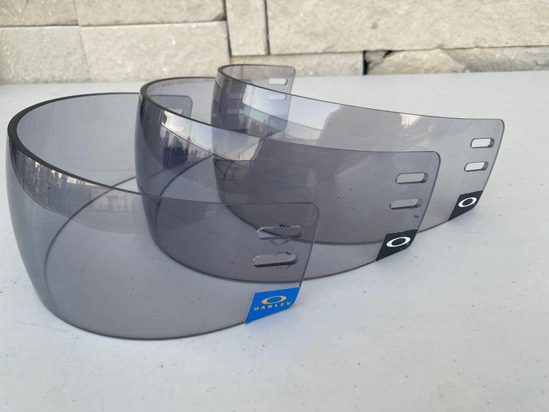 USED Oakley Pro Stock Tinted Extended Cut Visor 3.25" 6844