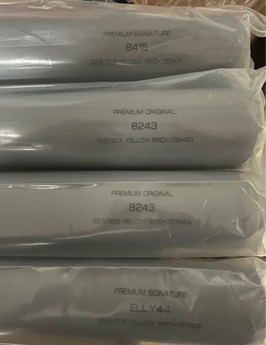 NEW B45 $85 EACH   BATS 33.5-31.5 / 34-31 Models ELLY44/ B243/ B415   PICK YOUR MODEL