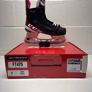2021 CCM JetSpeed FT475 Hockey Skates Wide Width 6 (New)