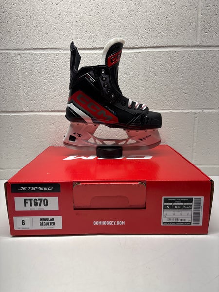 2023 CCM JetSpeed FT670 Hockey Skates Regular Width 6 (New)