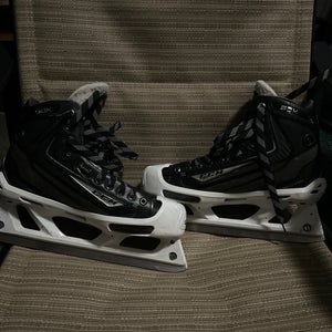 2016 CCM RibCor 50K Hockey Goalie Skates Regular Width 8 (Used)
