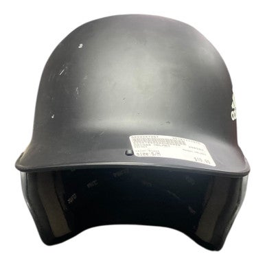 Used Adidas HELMET Batting Helmet No Mask Black S/M 11375-S000367907