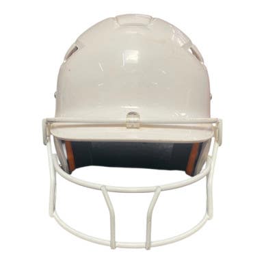 Used Schutt Batting Helmet w/Mask White LG 11375-S000368375
