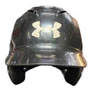 Used Under Armour UABH100 Batting Helmet No Mask Black One Size 11375-S000368424
