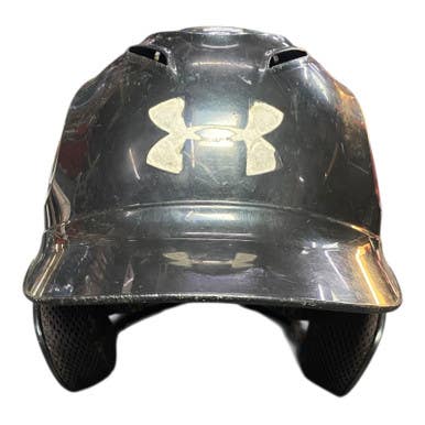 Used Under Armour UABH100 Batting Helmet No Mask Black One Size 11375-S000368424