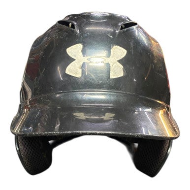 Used Under Armour UABH100 Batting Helmet No Mask Black One Size 11375-S000368424