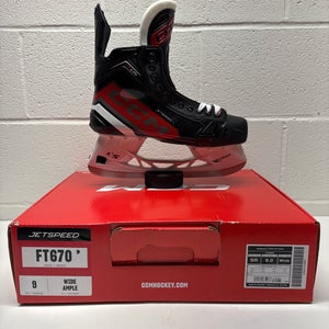 2023 CCM JetSpeed FT670 Hockey Skates Wide Width 9 (New)