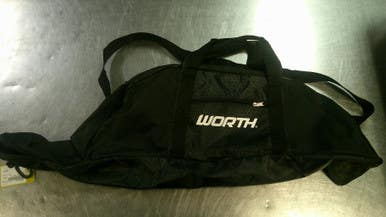 Used Worth BAT BAG BB/SB Player Carry Bag Black 11868-S000066431