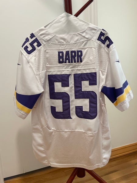 White Large Men's Nike On Field Minnesota Vikings Anthony Barr Jersey (Used)