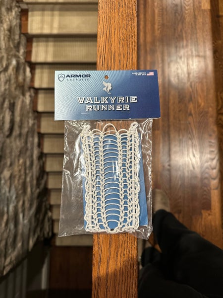 Armor Mesh Women's Valkyrie Runner Lacrosse Pocket White