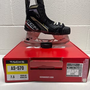 2022 CCM Tacks AS-570 Hockey Skates Regular Width 7.5 (New)