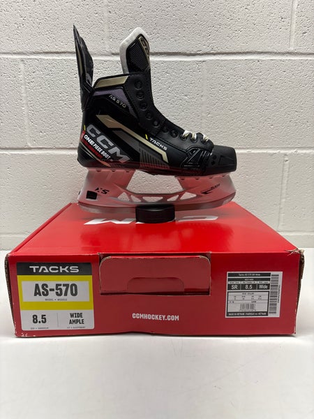 2022 CCM Tacks AS-570 Hockey Skates Wide Width 8.5 (New)