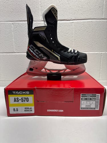 2022 CCM Tacks AS-570 Hockey Skates Regular Width 9.5 (New)