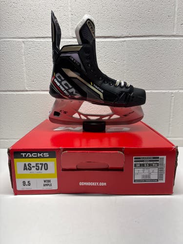 2022 CCM Tacks AS-570 Hockey Skates Wide Width 9.5 (New)