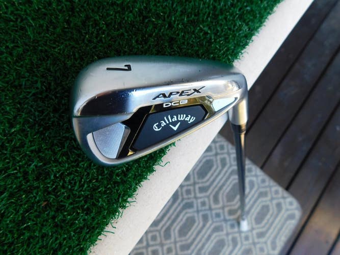 Callaway APEX DCB Forged 7-Iron w/ UST Mamiya Recoil F3 R Flex Shaft