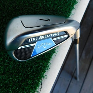 Callaway Big Bertha 2021 7-Iron w/ Project X 5.5 R Flex - Fitting Club +2* Flat