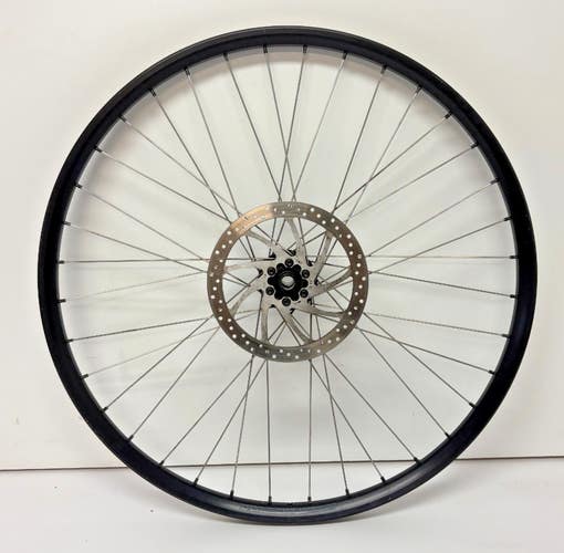 Alexrims ST 36-Spoke Black Aluminum Disc Brake Thru Axle 26" Front Wheel