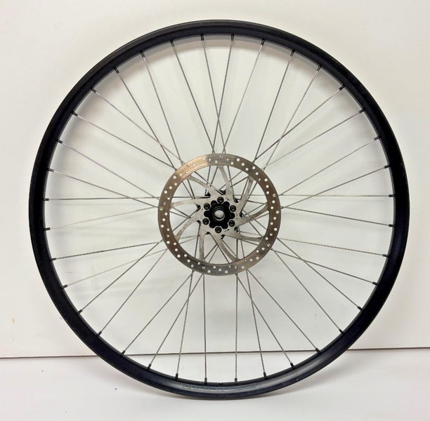 Alexrims ST 36-Spoke Black Aluminum Disc Brake Thru Axle 26" Front Wheel